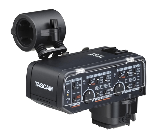 Tascam CA-XLR2d-C XLR-Mikrofonadapter für Canon
