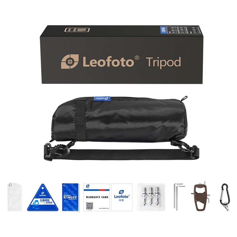 Leofoto Carbon-Dreibeinstativ LS-283CM Ranger + Kugelkopf LH-30