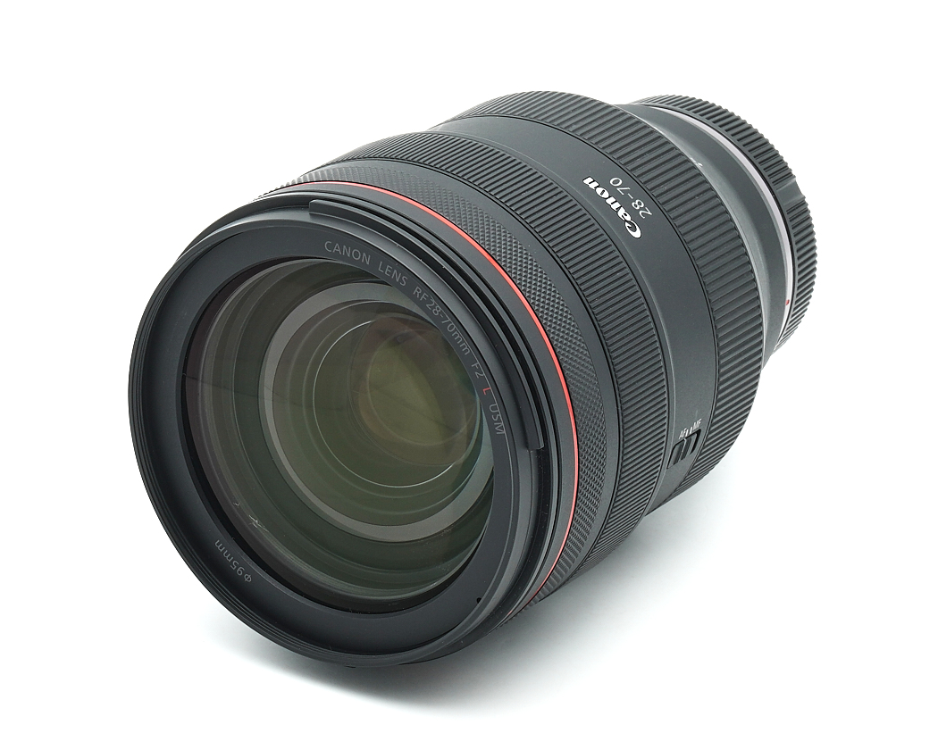 Objektiv, Canon-Objektiv, RF 28-70, Zoomobjektiv, schwarz