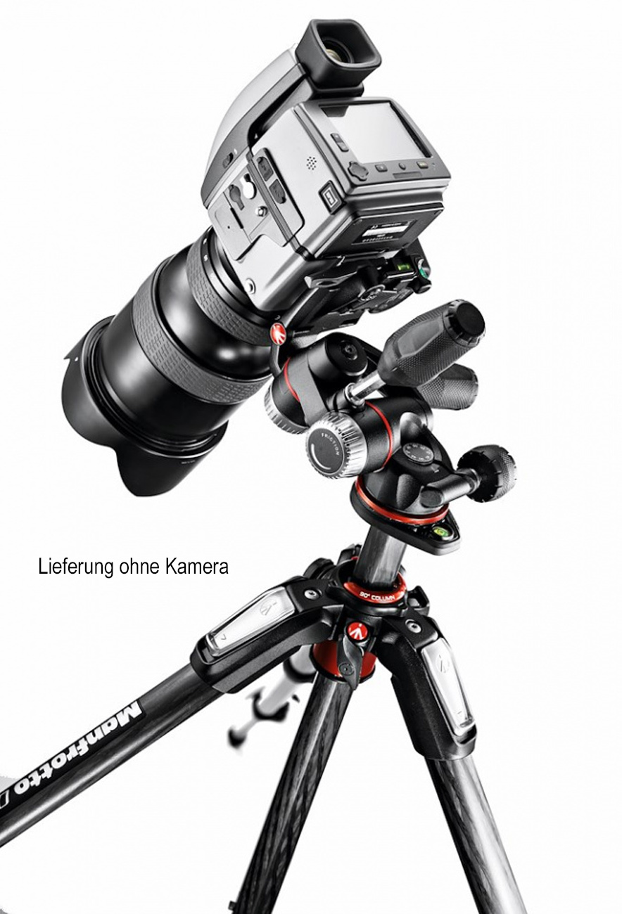Manfrotto 055 Carbon Stativ QPL 3 Segmente