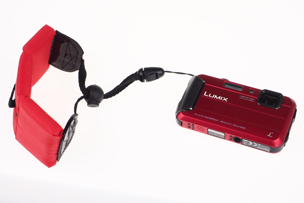 Waterproof schwimmende Handschlaufe für Digitalkameras rot