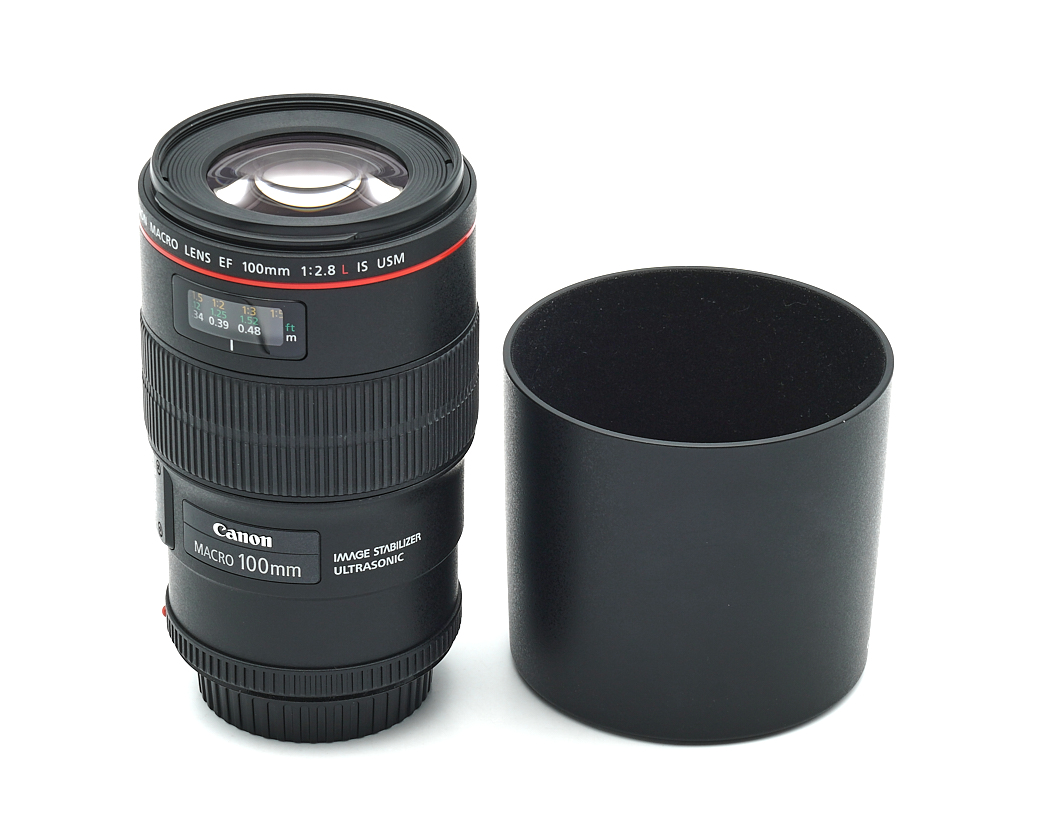 Canon EF 100mm 2.8 L Macro IS USM wie neu, Canon-Fachhändler #50264**