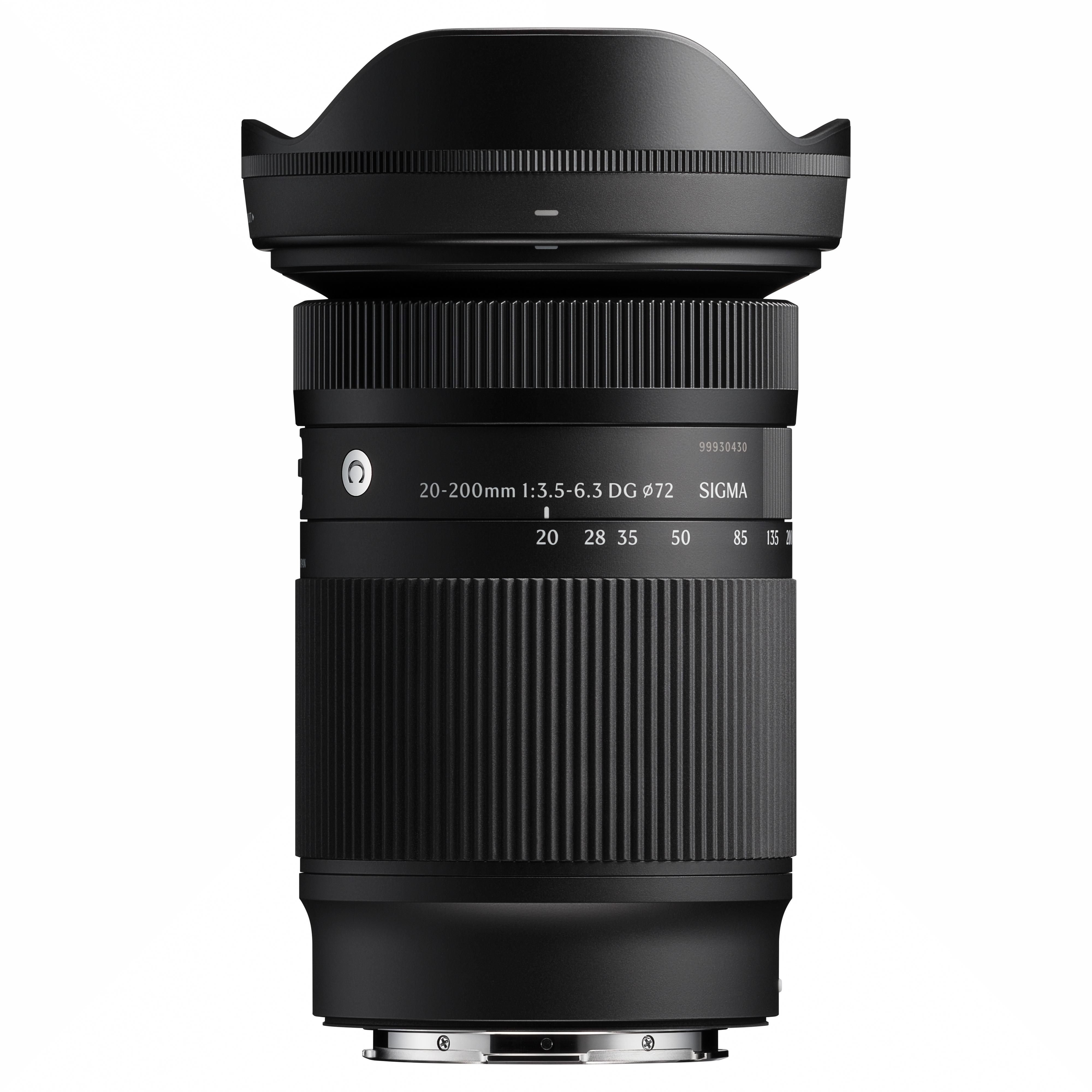 Sigma Contemporary 20-200mm 3.5-6.3 DG für Sony E-Mount + V.M.C. Slim UV Filter 72mm