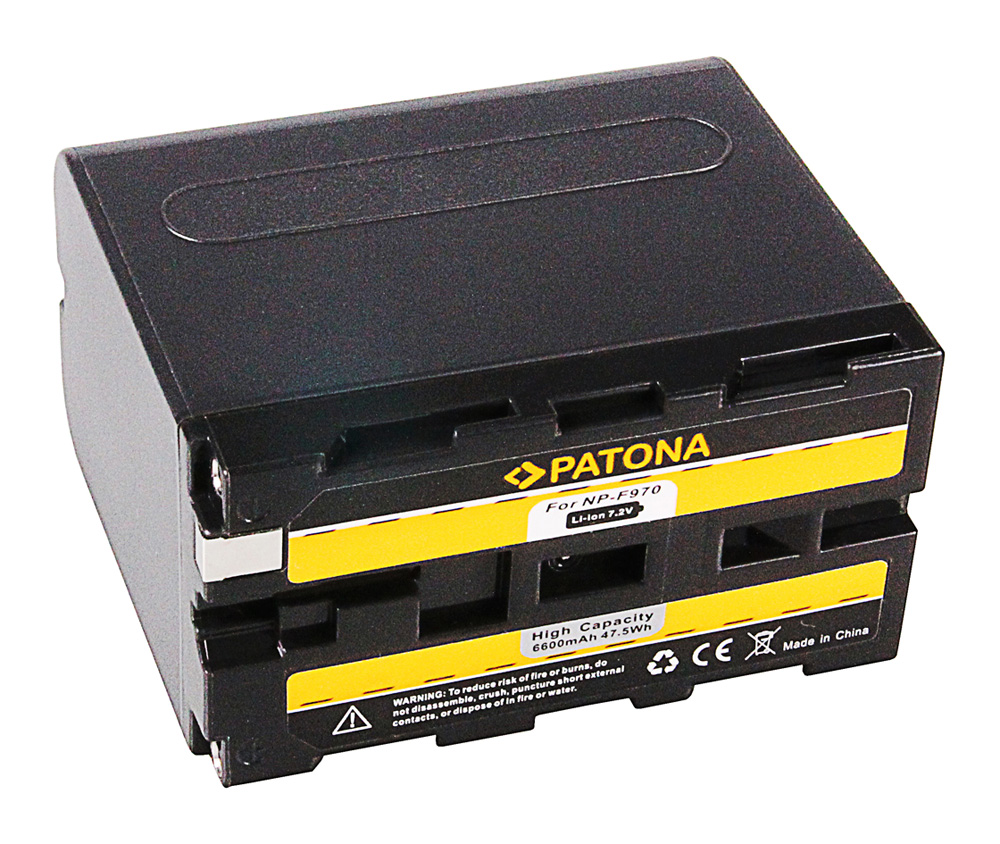 PATONA Hochleistungs LithIonen-Akku wie Sony NP-F970