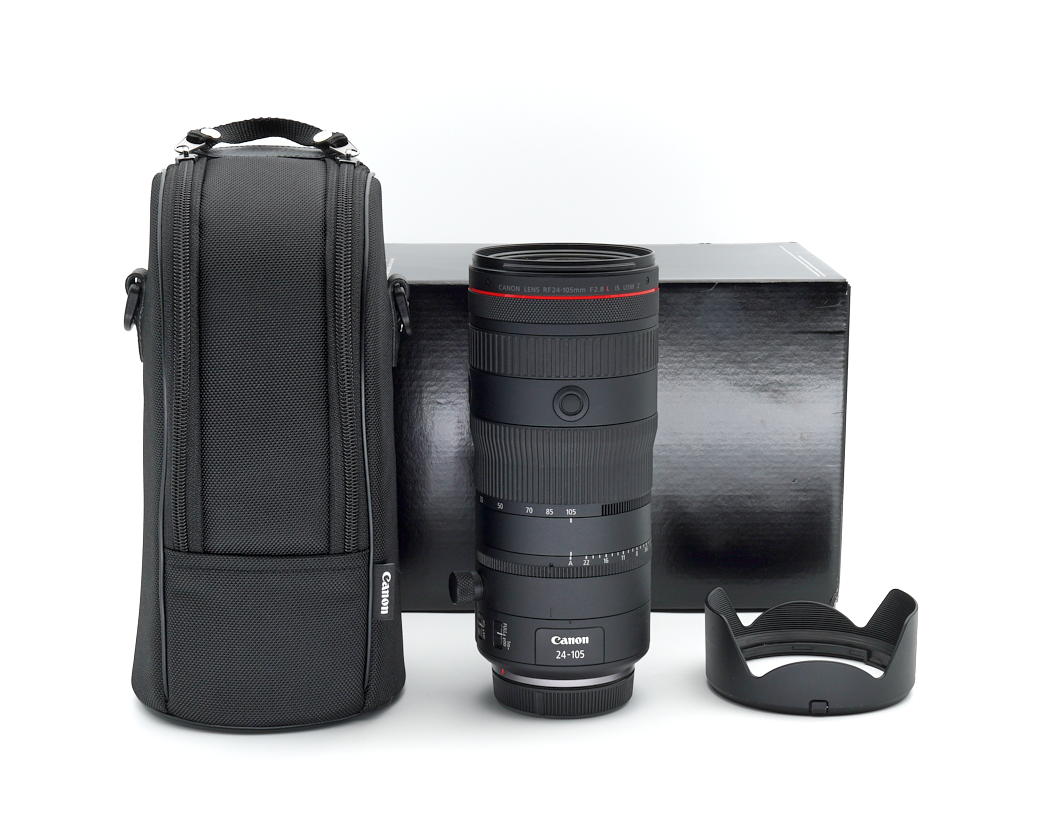 Objektiv, Canon-Objektiv, 24-105mm, schwarz, Lensenschirm/Objektivdeckel?