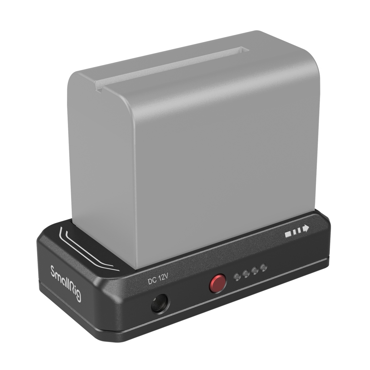 SmallRig 4341 NP-F Batterie-Adapter- Montageplattenkit+NP-FZ100 Dummy+Kabel
