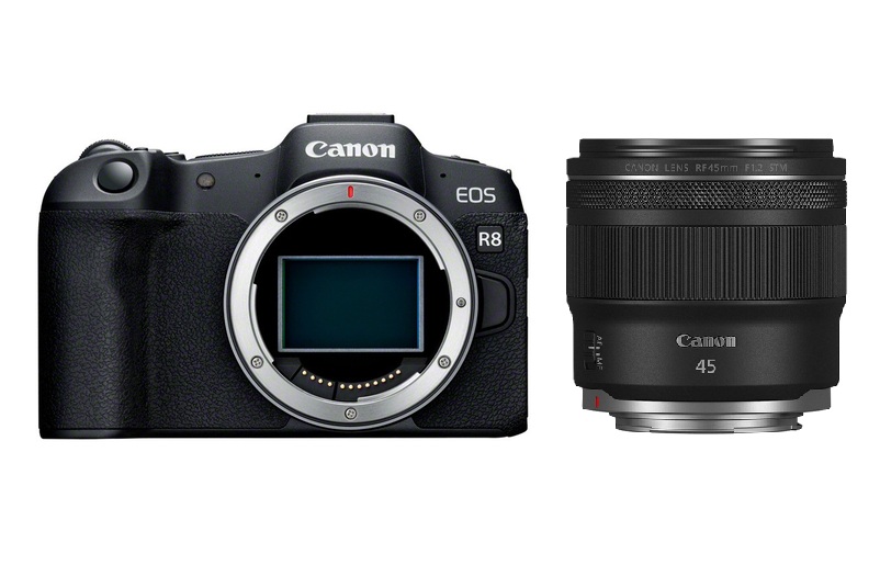 Canon EOS R8 + RF 45mm 1.2 STM
