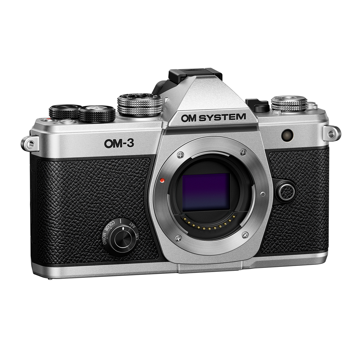 OM SYSTEM OM-3 Gehäuse silber