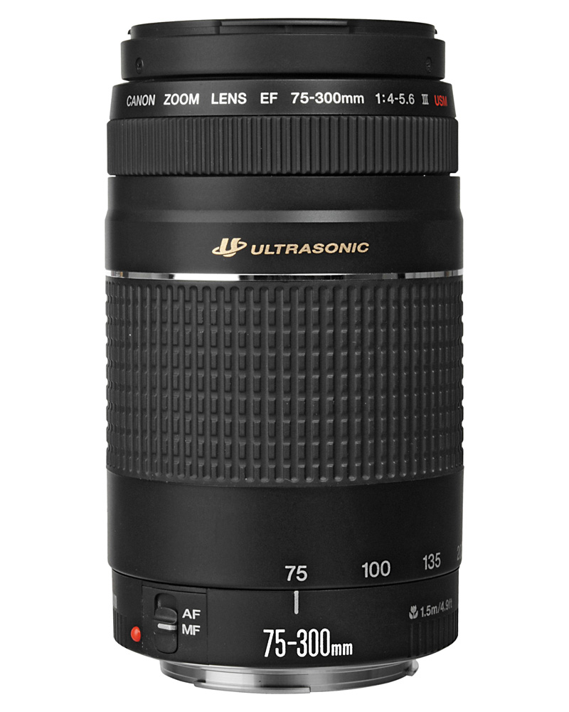 Canon EF 75-300mm 4.0-5.6 USM III Ultraschall-AF EOS #X36337*