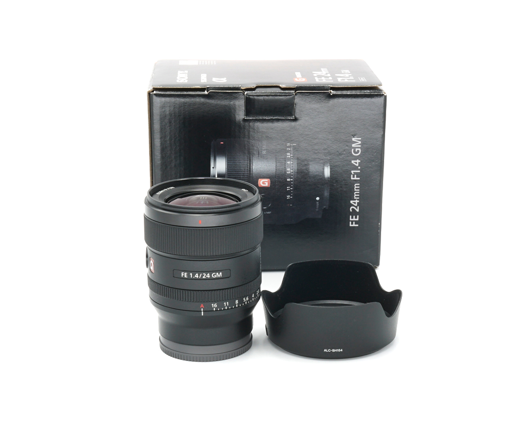 Kameralinse, 24mm, FE 1.4/24 GM, Sony, Blende/Objektivdeckel