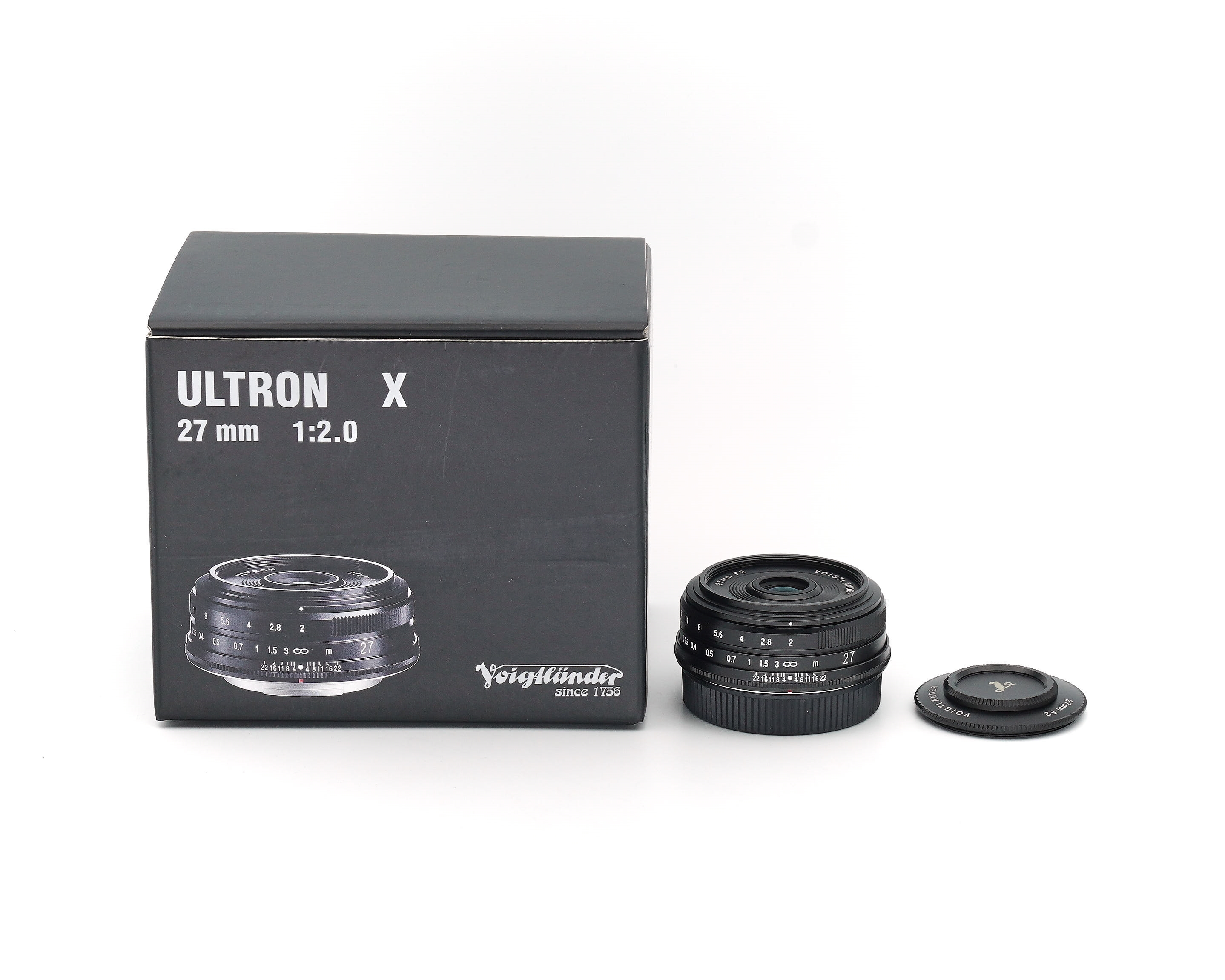 Voigtländer Ultron 27mm 2.0 schwarz für Fujifilm X-Mount Einzelstück #**