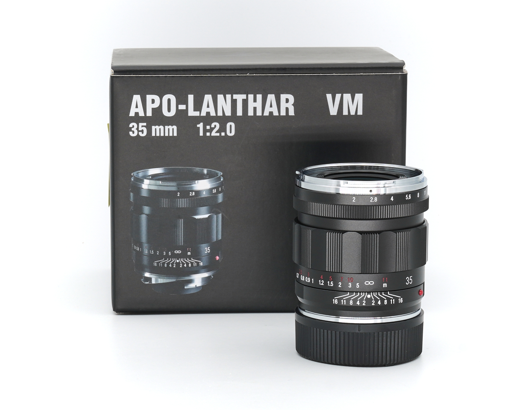 Voigtländer APO-Lanthar 35mm 2.0 VM schwarz für Leica M Einzelstück #**