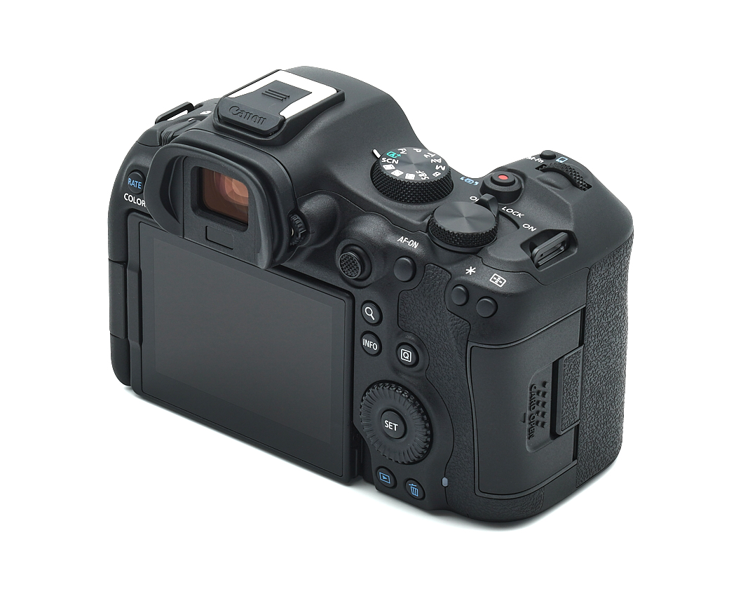 digitale Kamera, SLR-Kamera, schwarz, Sucher, LCD-Bildschirm