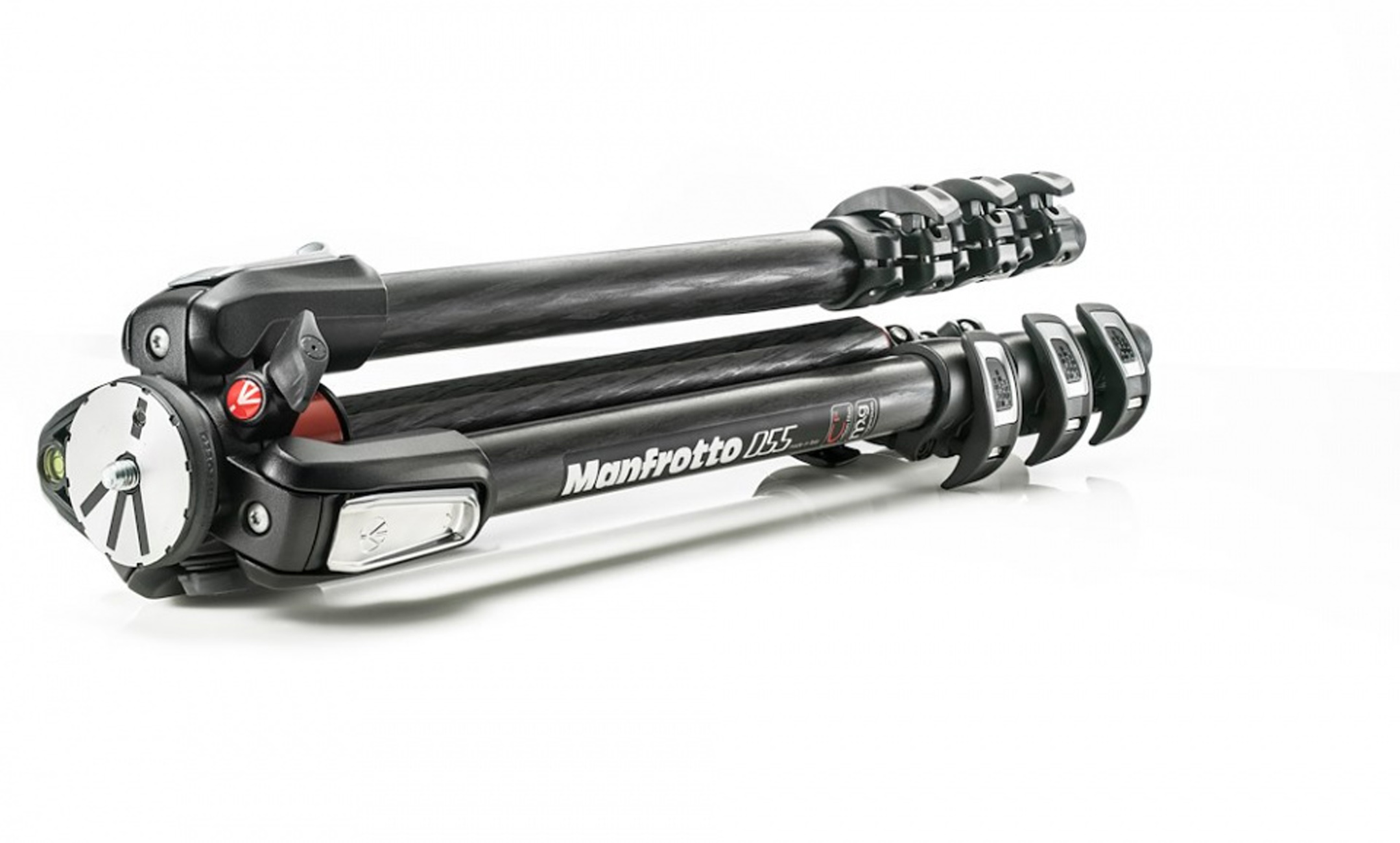 Manfrotto 055 Carbon Stativ QPL 4 Segmente