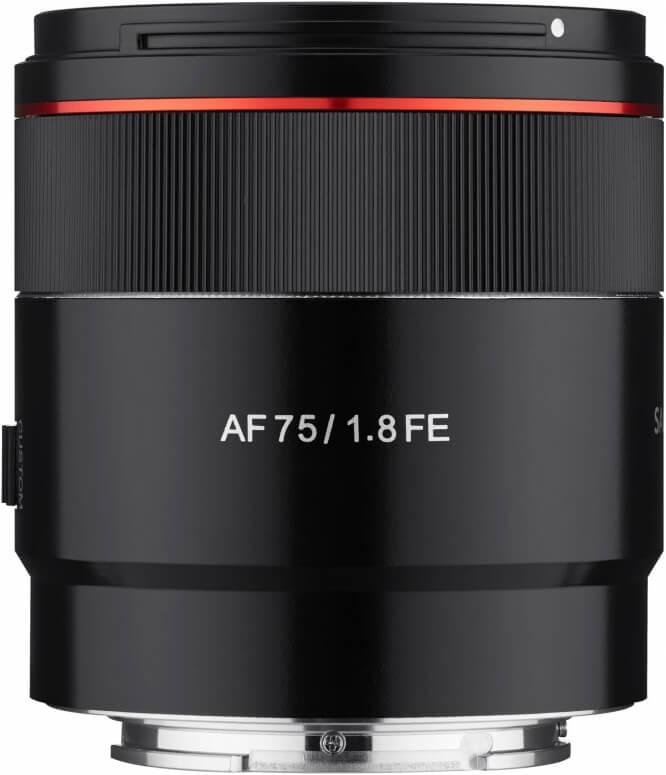 Samyang AF 75mm 1.8 FE für Sony E-Mount