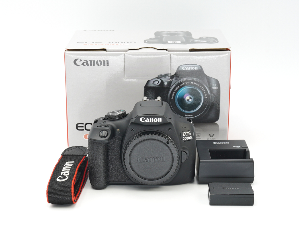 Canon EOS 2000D Gehäuse Retoure, im Originalkarton