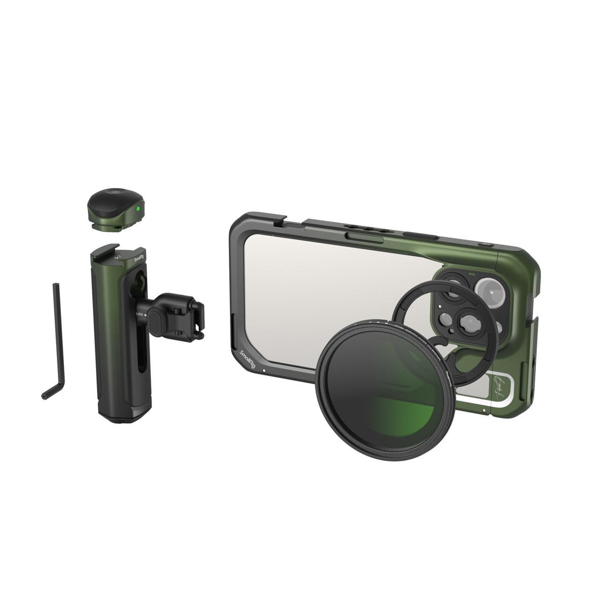 SmallRig 4407 Mobile Videokit for iPhone 15 Pro, Max Brandon Li Co-Design Edition