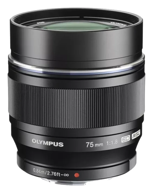 Olympus M.Zuiko Digital ED 75mm 1.8 schwarz