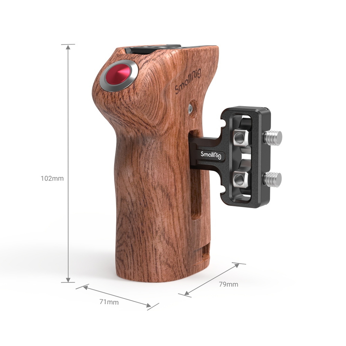 SmallRig 3323 Seiten Handle mit Gewinde und Record Start/Stop Fernauslöser