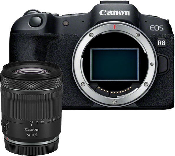 Canon EOS R8 + RF 24-105mm 4.0-7.1 IS STM