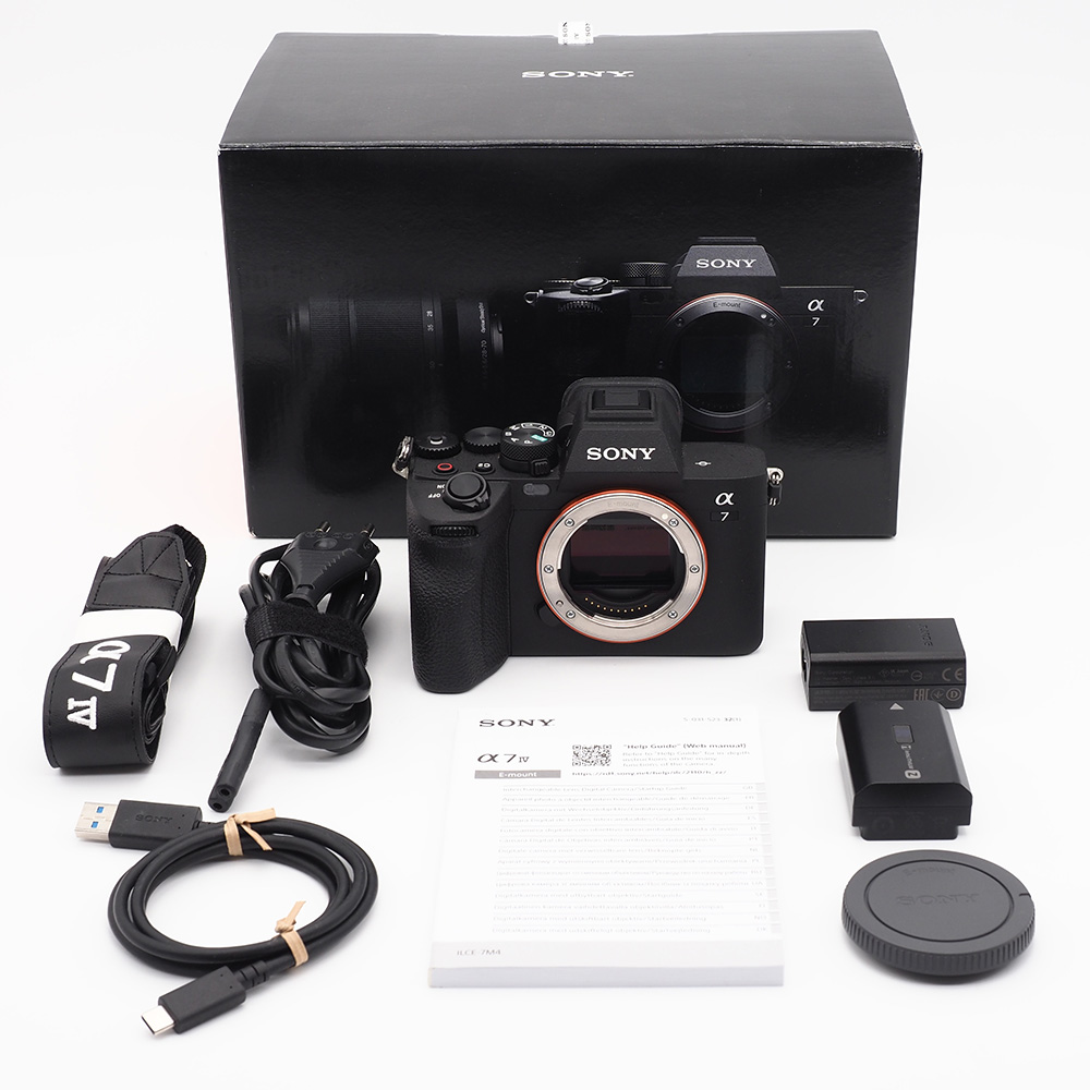 Sony Alpha 7 IV Gehäuse NUR 21 Auslösungen #** Sony Alpha 7 IV Gehäuse NUR 21 Auslösungen #**