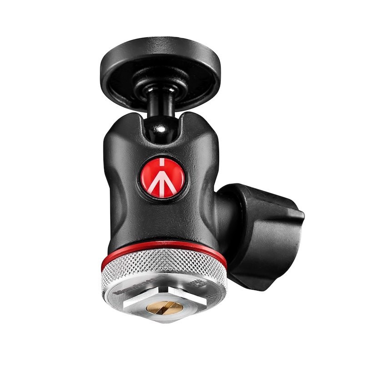 Manfrotto 492 Kugelkopf mit Blitzschuh für Kameras