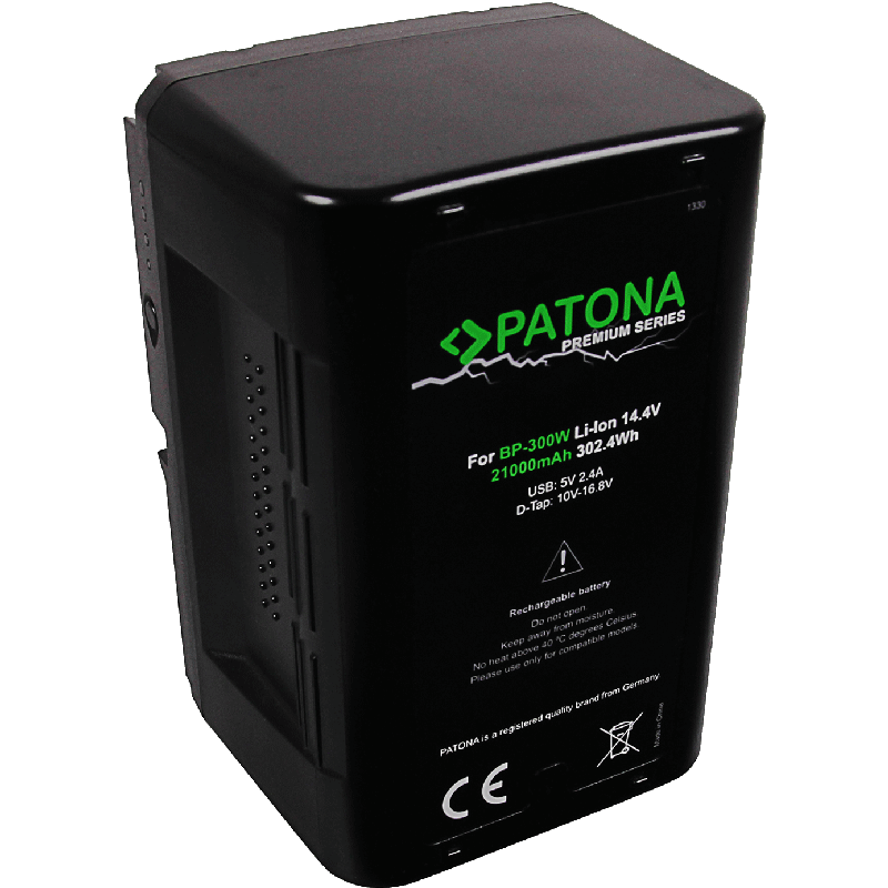PATONA Premium V-Mount 302Wh Akku für Sony