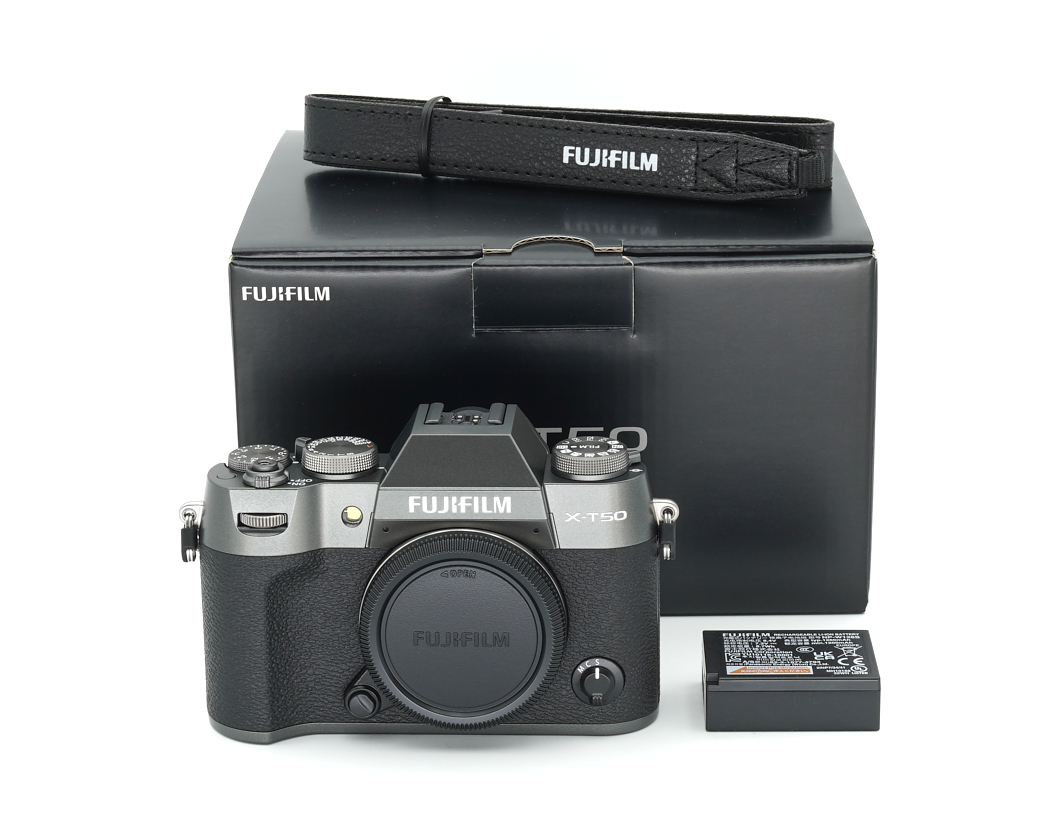 Fujifilm X-T50 charcoal silber Gehäuse Einzelstück #**