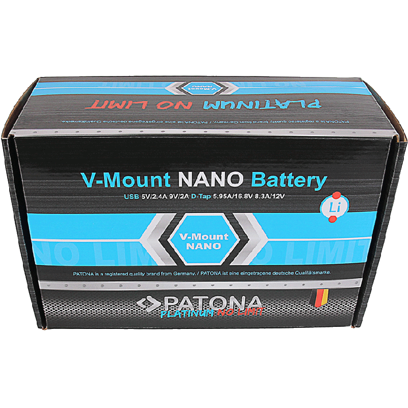 PATONA Platinum NANO V-Mount 142Wh Akku für Sony