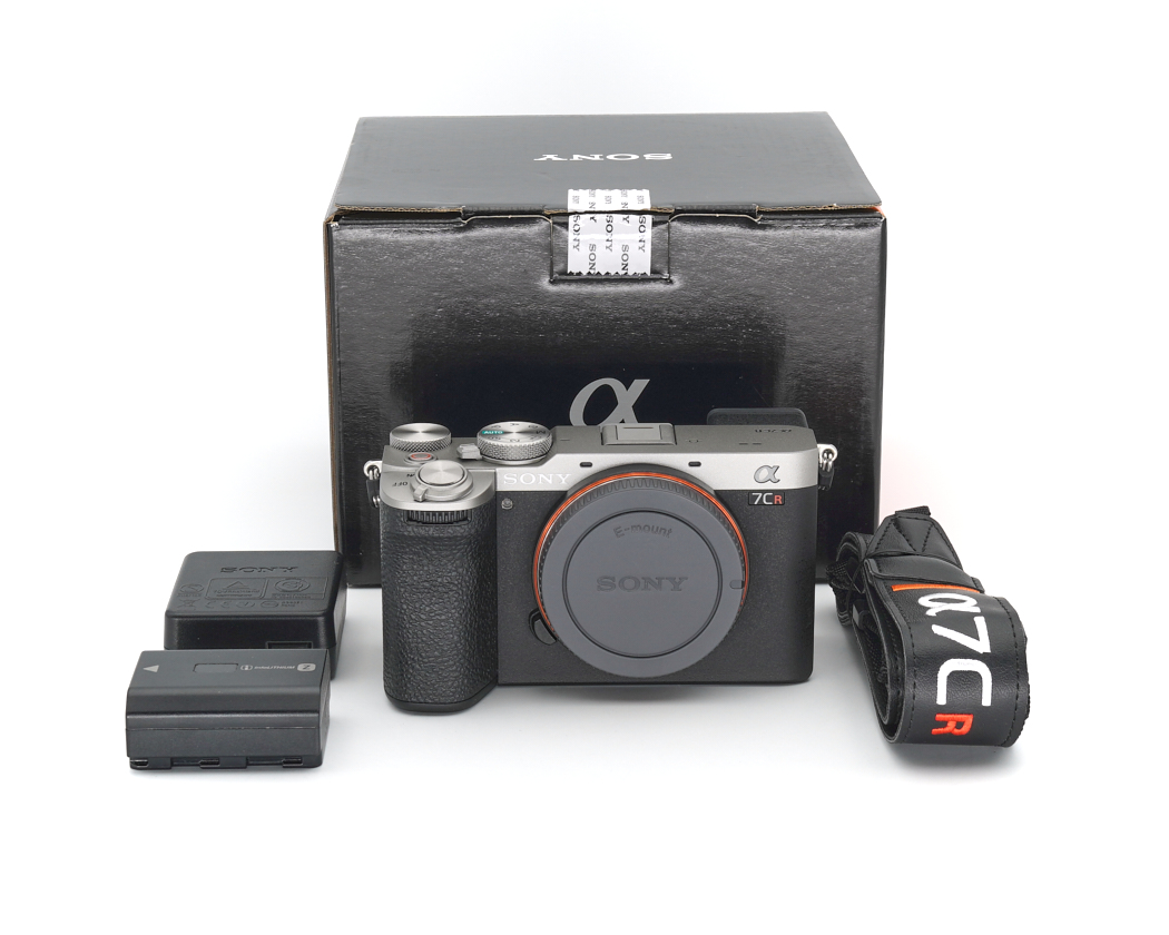 Sony Alpha 7CR silber Gehäuse Topzustand, Sony-Fachhändler #40902**