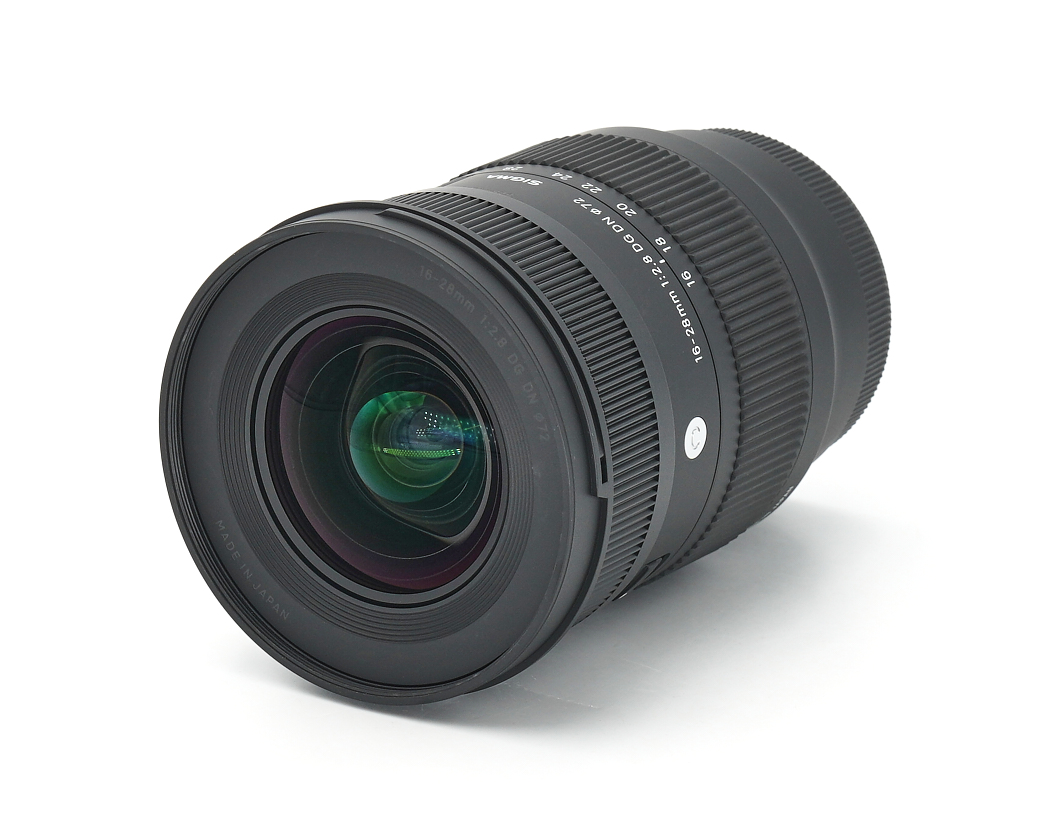 objektiv, wechselobjektiv, schwarz, großes blendenlicht, hergestellt in Japan