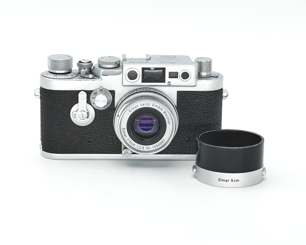 LeicaIIIg + Elmar 5cm 2.8 Sammlerstück, Topzustand #29786*