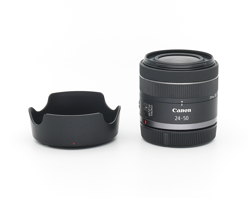 Canon RF 24-50mm 4.5-6.3 IS STM + Gegenlichtblende