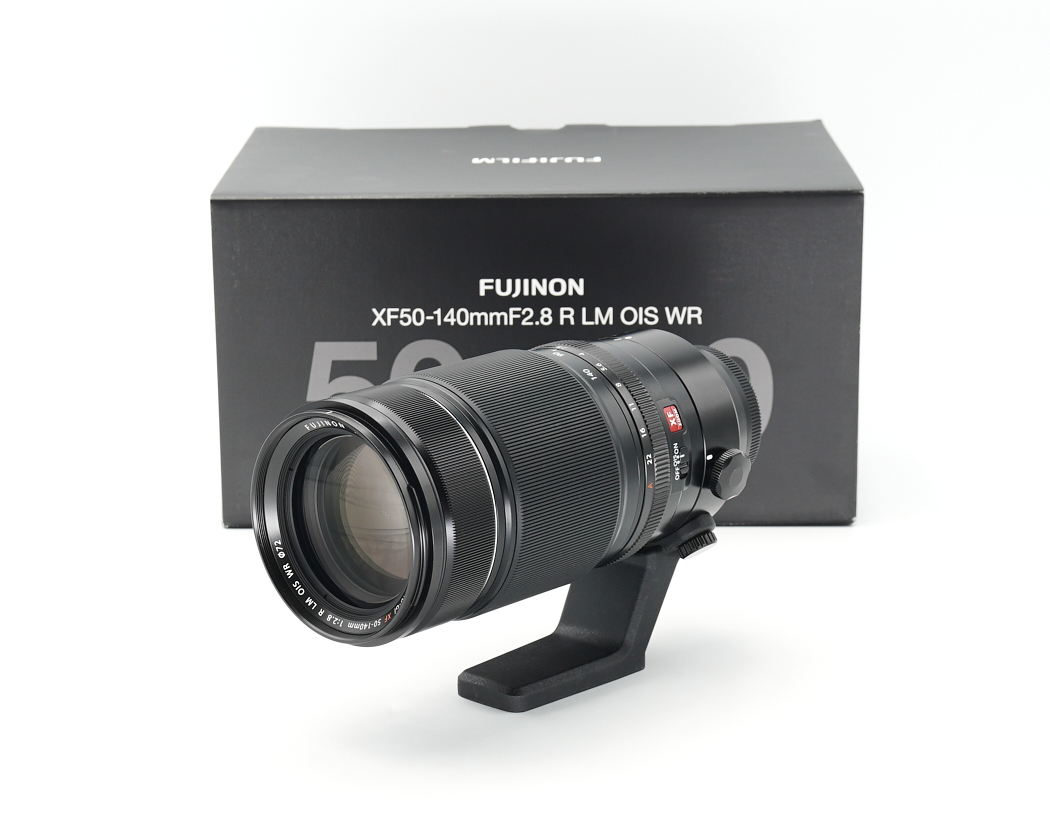 Objektiv, Fujinon, XF50-140mm, Teleobjektiv, schwarz