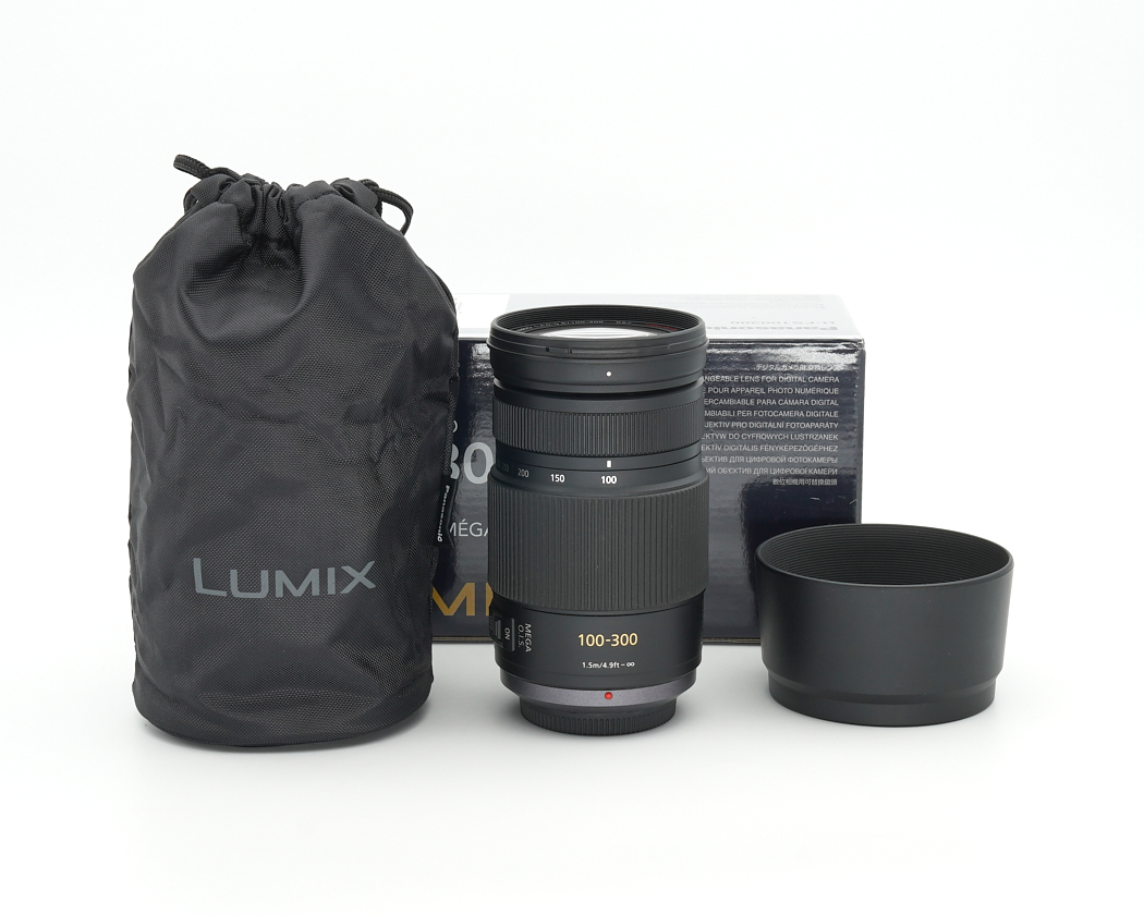 Panasonic Lumix G Vario 100-300mm 4.0-5.6 Mega O.I.S wie neu #**