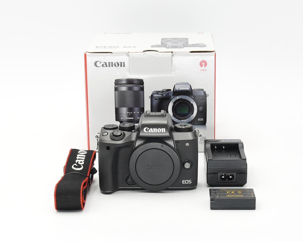 Canon EOS M5 Gehäuse schwarz Topzustand, Canon-Fachhändler #40143**
