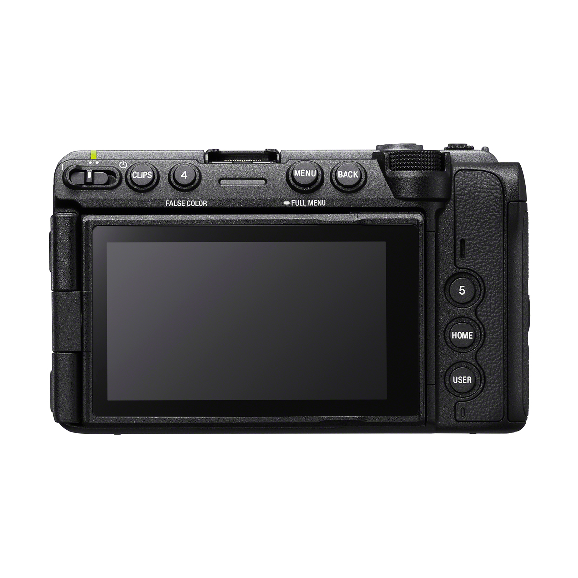Kamera, Digitale Kamera, LCD-Bildschirm, Rückseitige Tasten, Griff