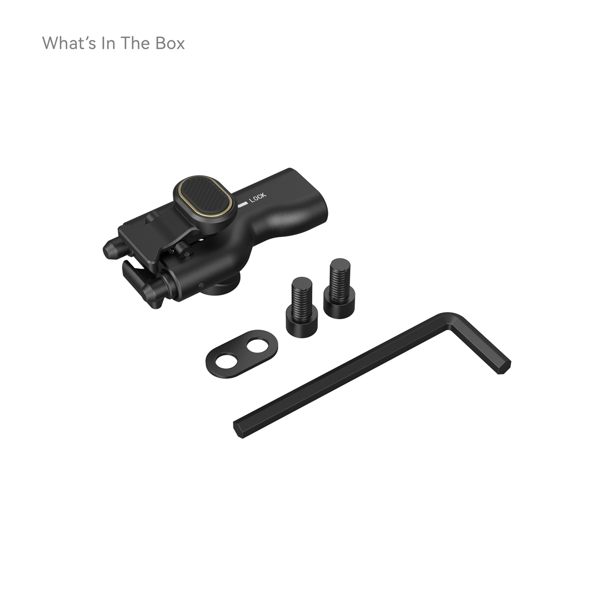 SmallRig 4404 Seitenhandgriff Schnellwechseladapter