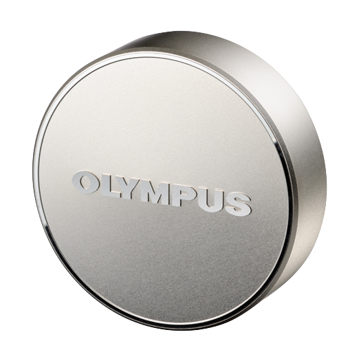 Olympus LC-61 Objektivdeckel silber für M.Zuiko Digital ED 75mm 1.8