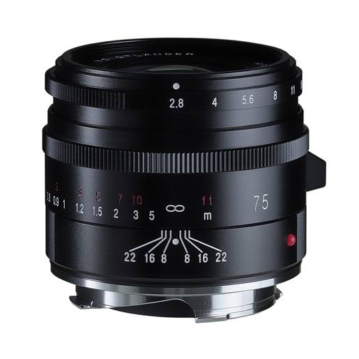 Voigtländer APO-Skopar 75mm 2.8 VM schwarz für Leica M