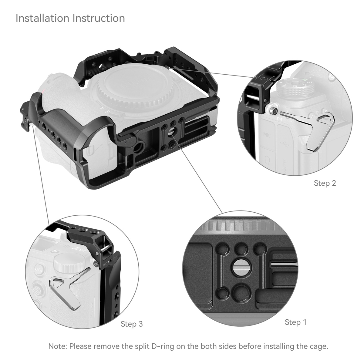 SmallRig 4519 Cage für Nikon Z 6III