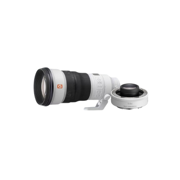 Sony FE SEL 300mm 2.8 GM OSS + SEL-14 1,4x Telekonverter