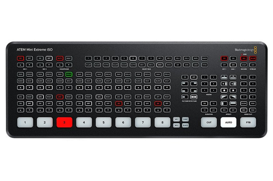 Blackmagic ATEM Mini Extreme ISO Liveproduktionsmischer