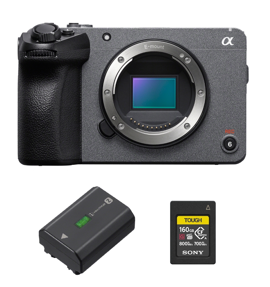 Sony ILME-FX30 + Sony CFexpress 160GB + NP-FZ100