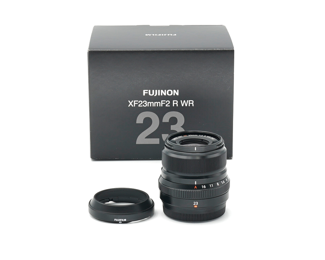 Objektiv, Kameraobjektiv, Fujinon, XF23mmF2 R WR, Blende  tally
