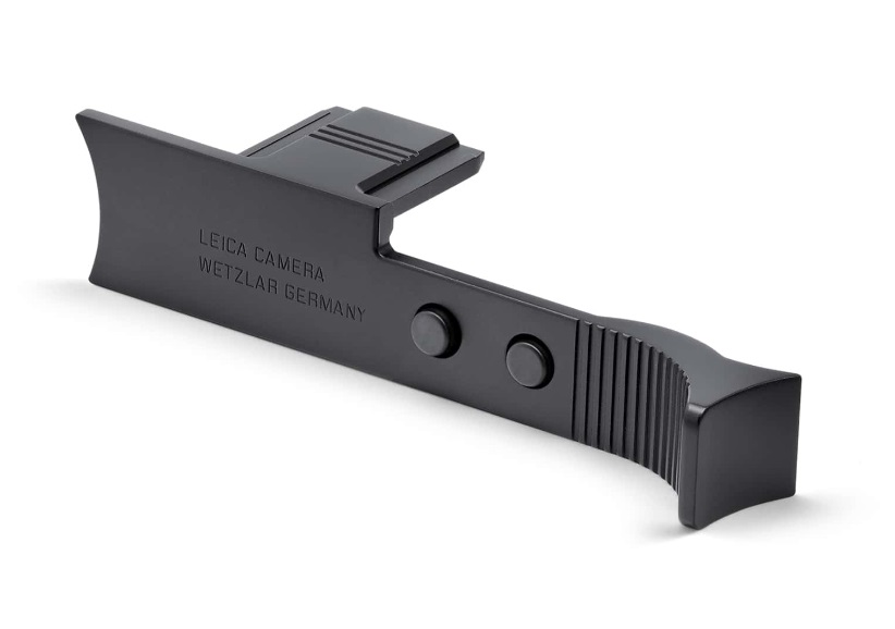 Leica Daumenstütze für Leica Q3 Aluminium schwarz eloxiert 19533