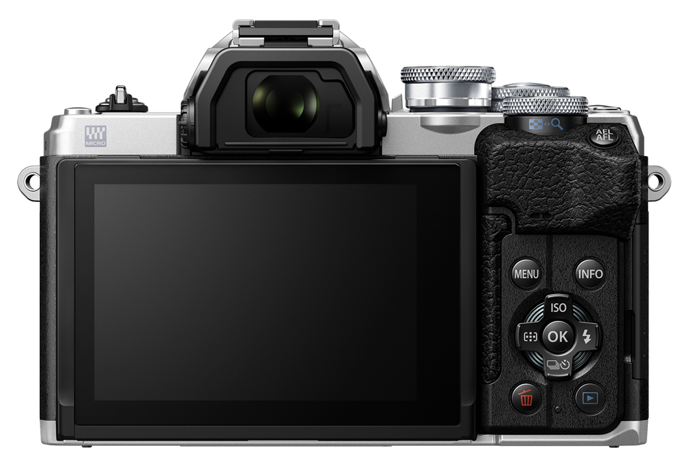 Olympus OM-D E-M10 Mark IV silber Gehäuse