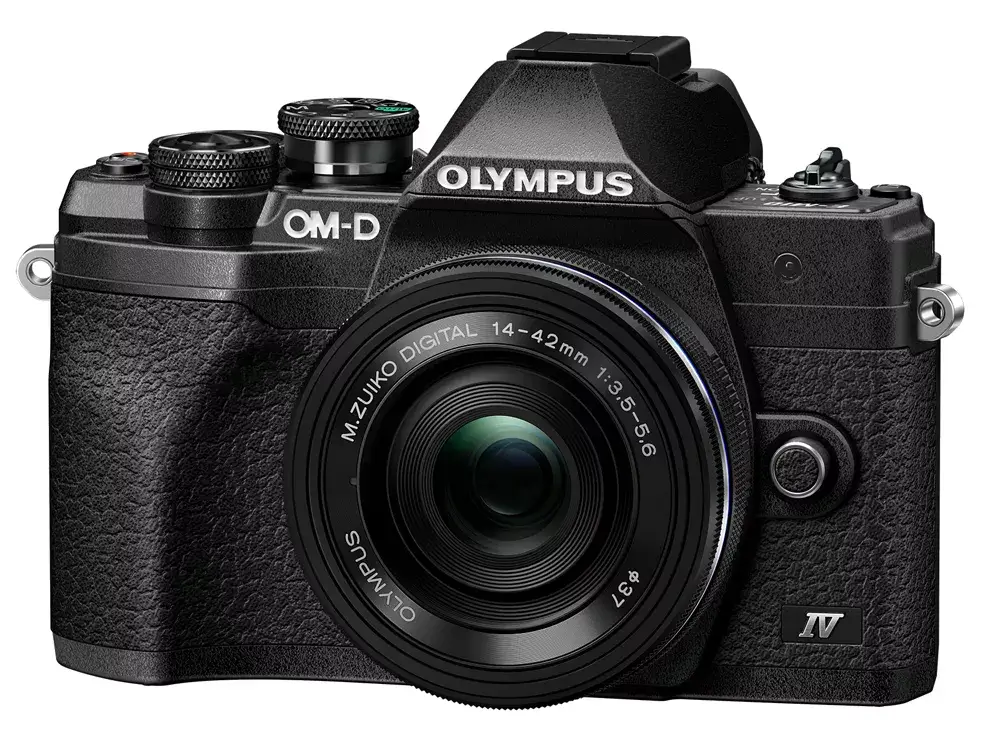 Olympus OM-D E-M10 Mark IV schwarz + M.Zuiko Digital ED 14-42mm 3.5-5.6 EZ