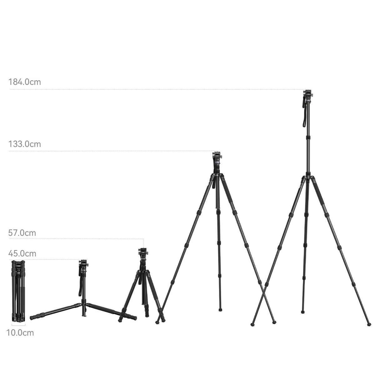 Smallrig 4319 FreeBlazer Videostativ aus Aluminium 