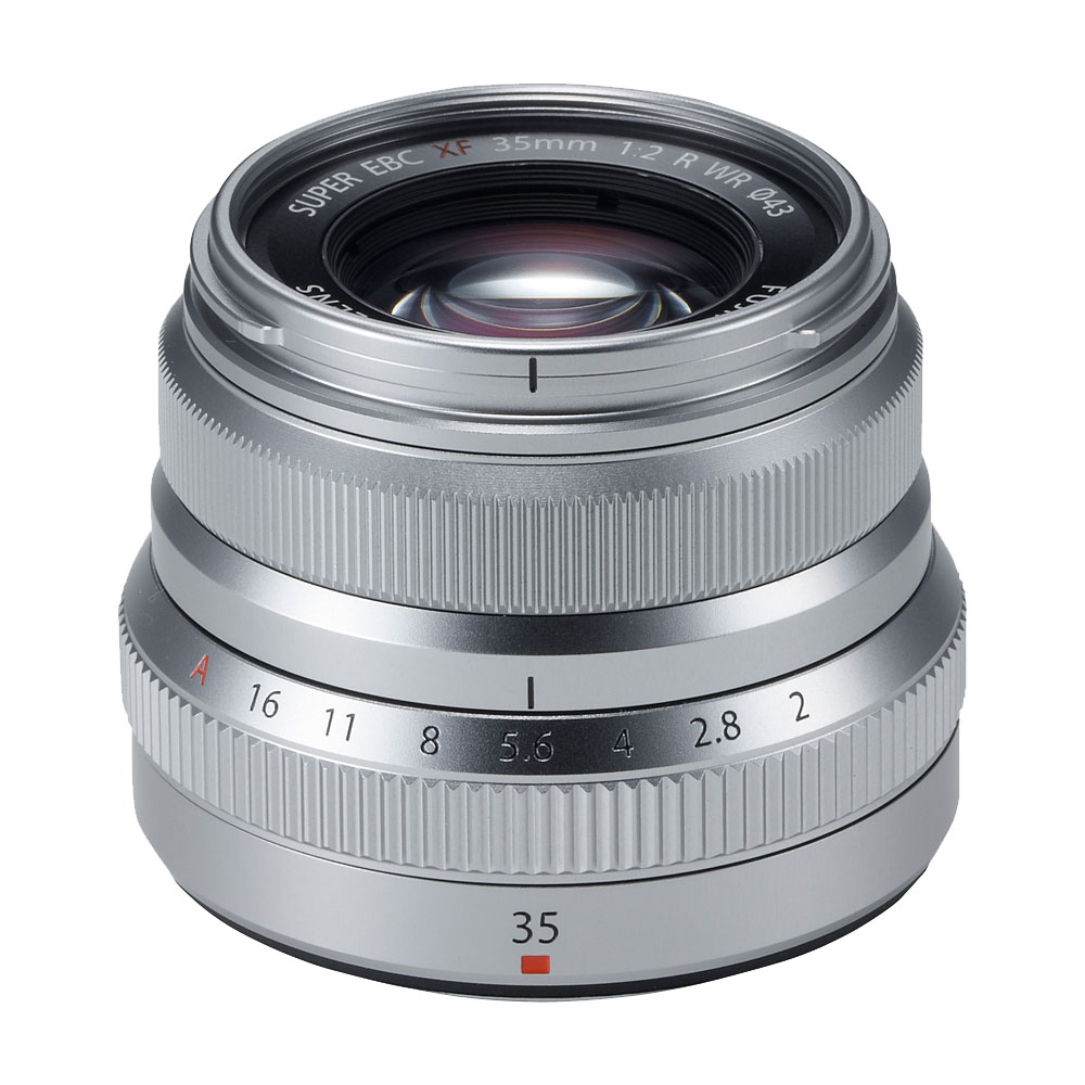 Fujifilm Fujinon XF35mm 2.0 R WR silber